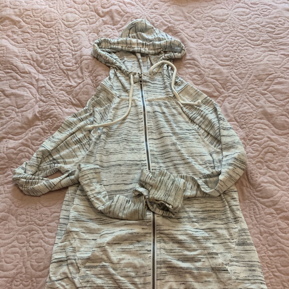 Zip-up hoodie